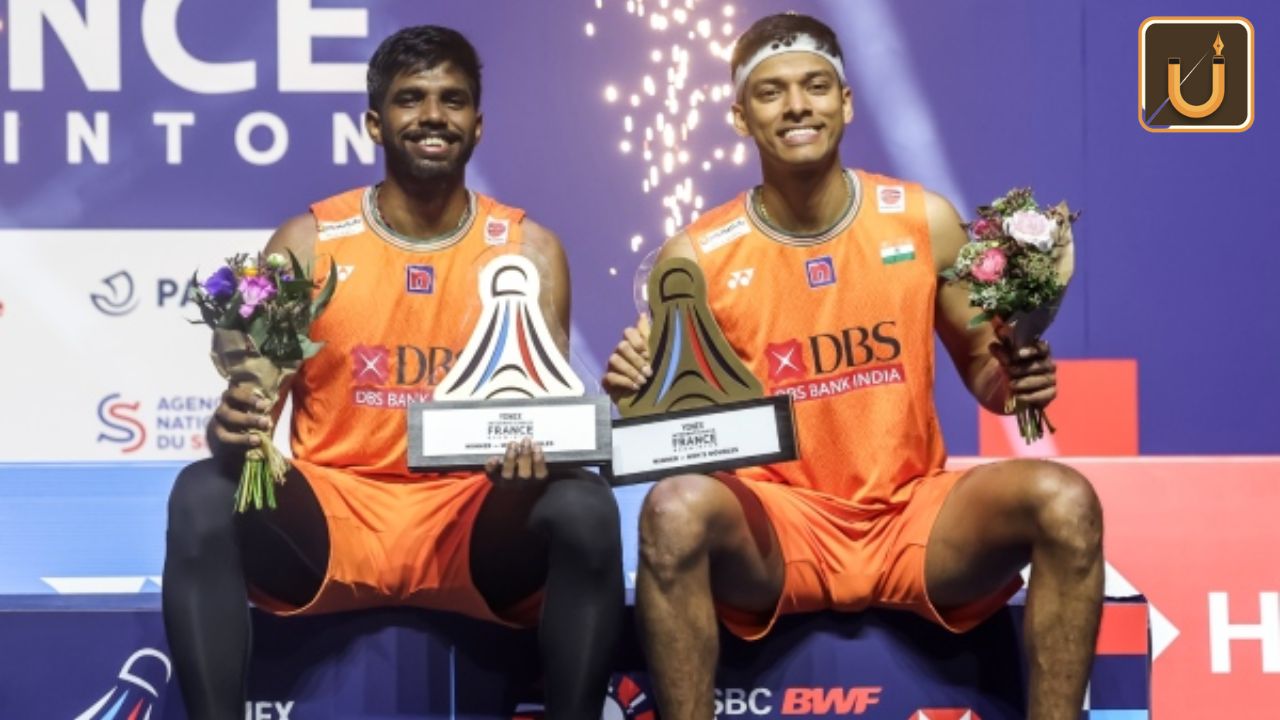 Usthadian Academy / Satwik-Chirag Win BWF French Open Men’s Doubles Title | 12 mar 2024 Usthadian Academy / Satwik-Chirag Win BWF French Open Men’s Doubles Title